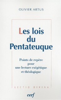Couverture_Les lois du Pentateuque : points de repère pour une lecture exégétique et théologique