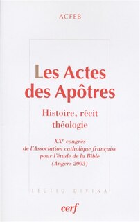 Front cover_Les Actes des apôtres