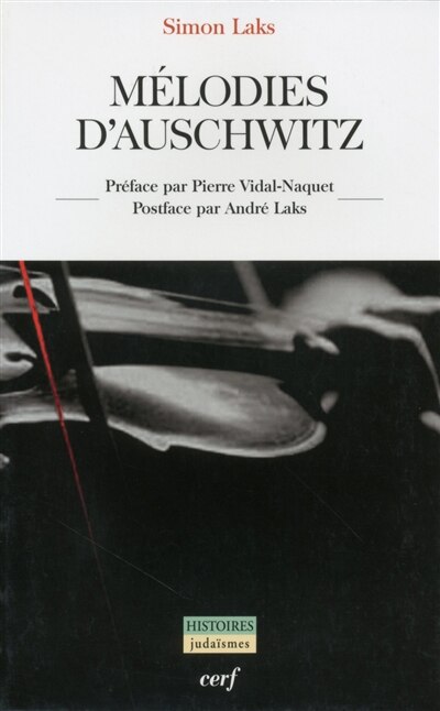 Front cover_Mélodies d'Auschwitz