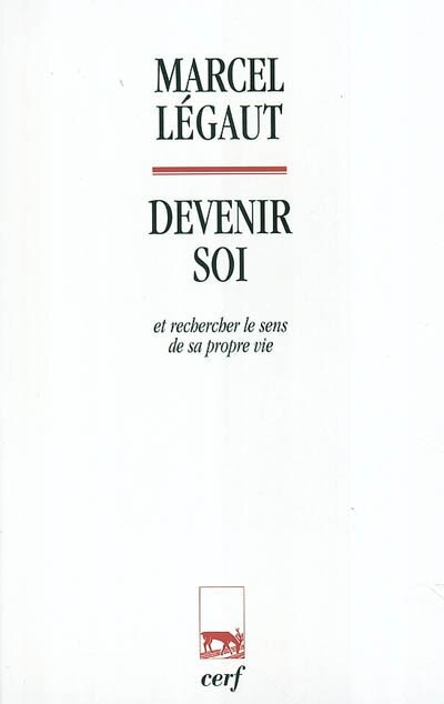 Front cover_Devenir soi et rechercher le sens de sa propre vie