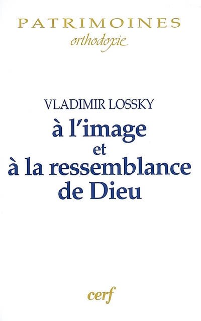 Couverture_A l'image et à la ressemblance de Dieu