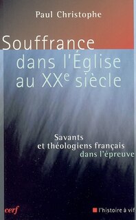Front cover_Souffrance dans l'Eglise au XXe siècle