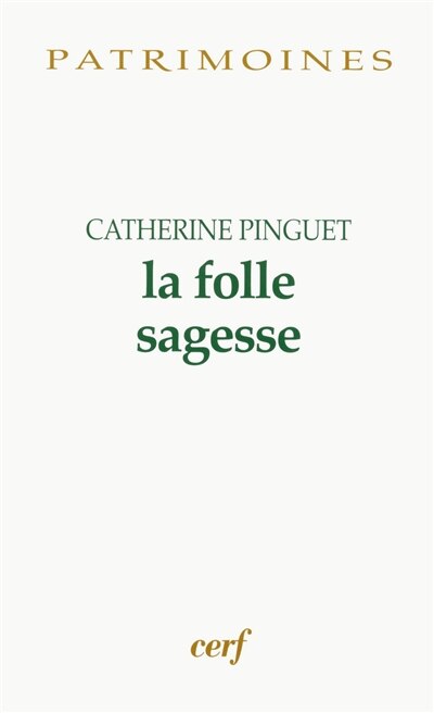 Couverture_La folle sagesse