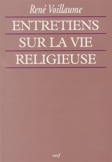 Front cover_Entretiens sur la vie religieuse