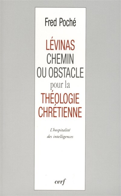 Couverture_Levinas, chemin ou obstacle pour la théologie chrétienne ?
