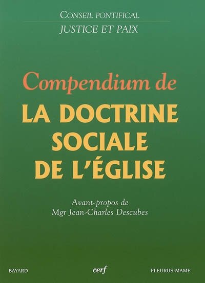 Front cover_Compendium de la doctrine sociale de l'Eglise