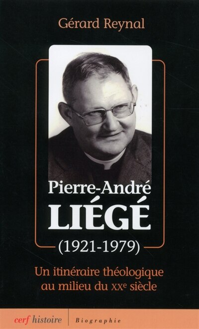Front cover_Le père Liégé (1921-1979)