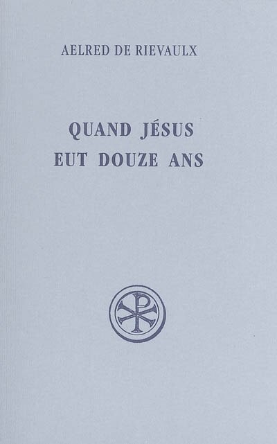 Front cover_Quand Jésus eut douze ans