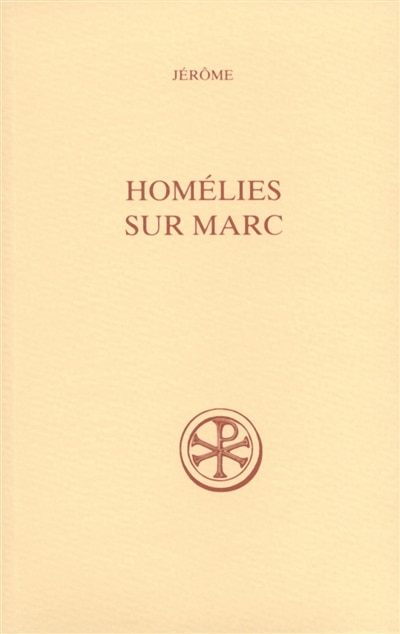 Front cover_Homélies sur Marc