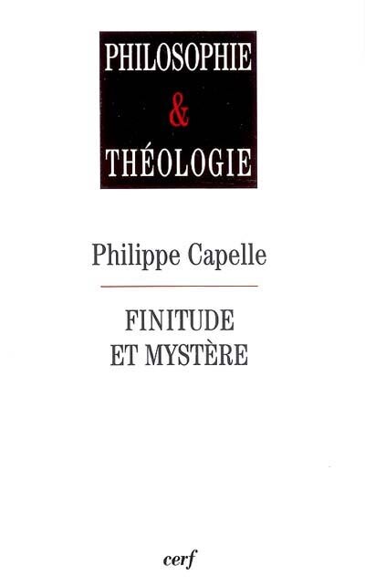 Front cover_Finitude et mystère