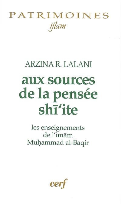 Couverture_Aux sources de la pensée shi'ite