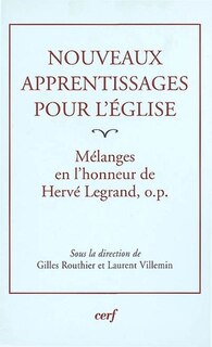 Front cover_Nouveaux apprentissages pour l'Eglise