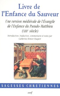 Front cover_Livre de l'enfance du Sauveur