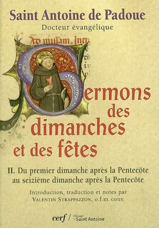 Front cover_Du premier dimanche après la Pentecôte au seizième dimanche après la Pentecôte
