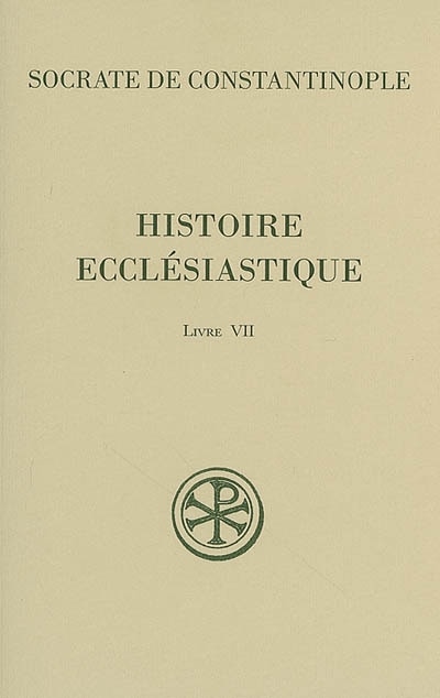 Couverture_Histoire eccl&eacute;siastique, Vol. 7. Livre VII