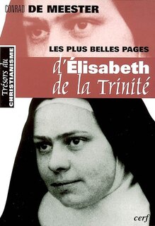 Front cover_Les plus belles pages d'Elisabeth de la Trinité ; Prélude sur la beauté spirituelle