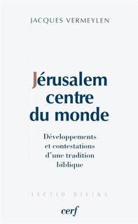 Front cover_Jérusalem, centre du monde
