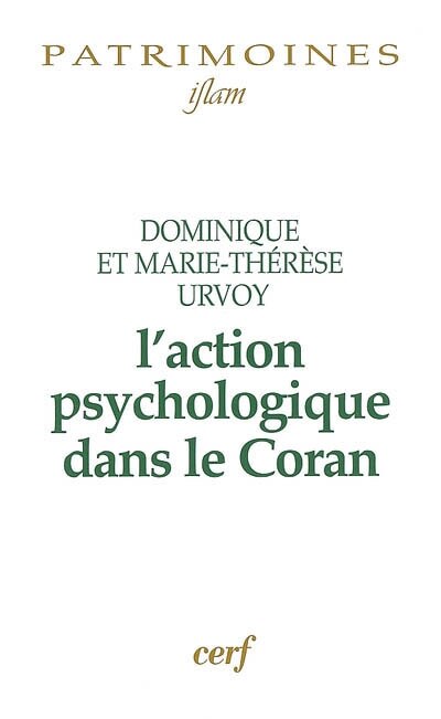 Couverture_L'action psychologique dans le Coran