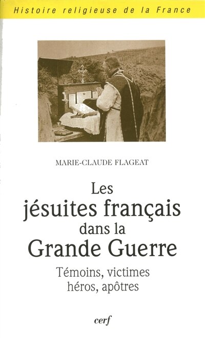 Front cover_Les jésuites français dans la Grande Guerre