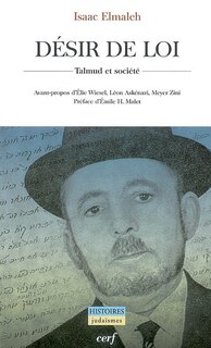 Couverture_Désir de loi : Talmud et société