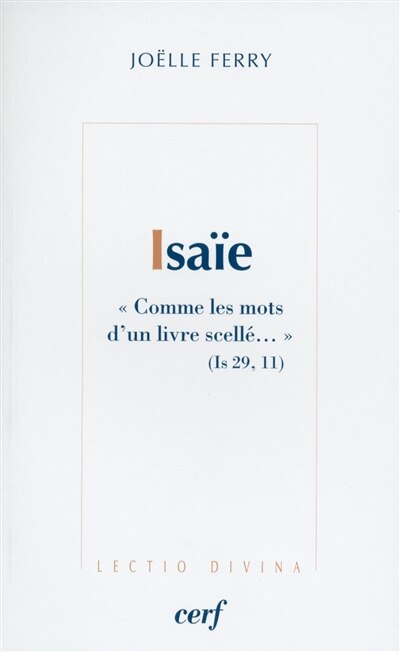 Front cover_Isaïe