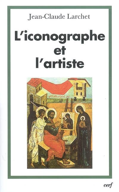 Front cover_L'iconographe et l'artiste