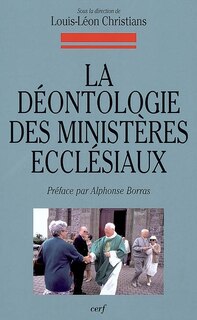 Front cover_La déontologie des ministères ecclésiaux