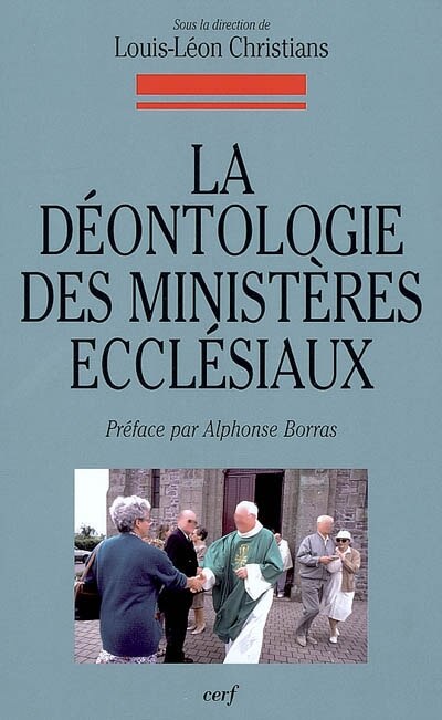 Front cover_La déontologie des ministères ecclésiaux