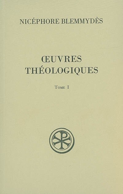 Front cover_Oeuvres théologiques, Vol. 1