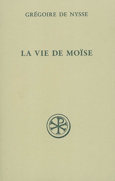 Front cover_La vie de Moïse ou Traité de la perfection en matière de vertu