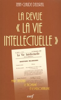 Front cover_La revue La vie intellectuelle