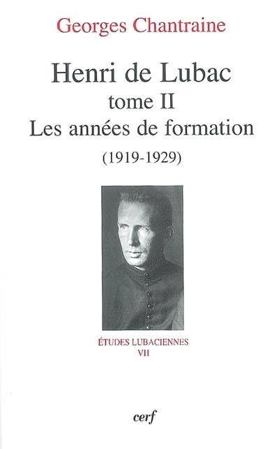 Couverture_Les années de formation (1919-1929)