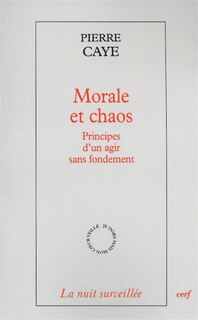 Front cover_Morale et chaos