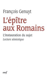 Front cover_L' épître aux Romains