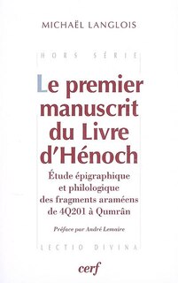 Front cover_Le premier manuscrit du Livre d'Hénoch