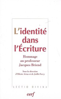 Couverture_L' identité dans l'Ecriture