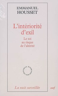 Front cover_L' intériorité d'exil