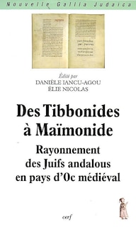 Front cover_Des Tibbonides à Maïmonide