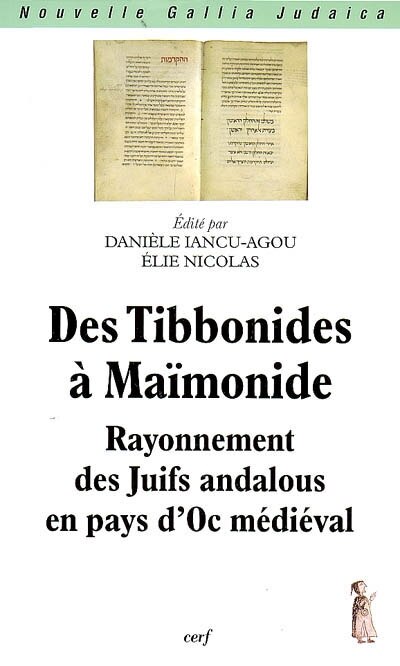 Front cover_Des Tibbonides à Maïmonide