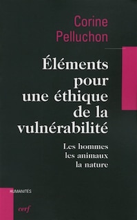 Front cover_Eléments pour une éthique de la vulnérabilité