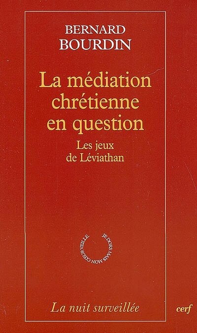 Couverture_La médiation chrétienne en question