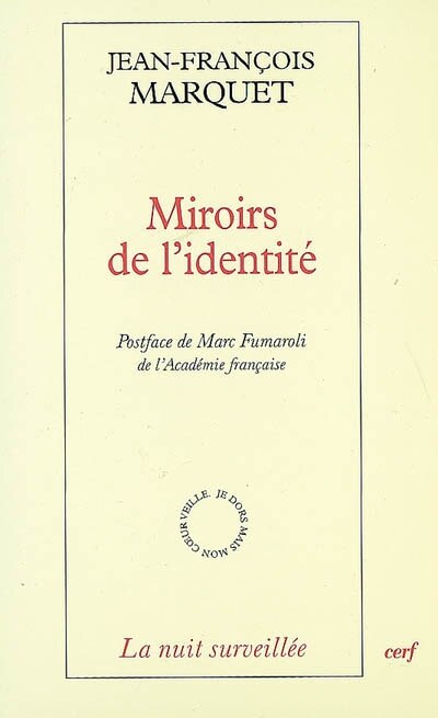 Couverture_Miroirs de l'identité
