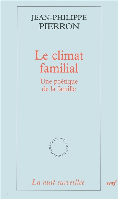 Couverture_Le climat familial