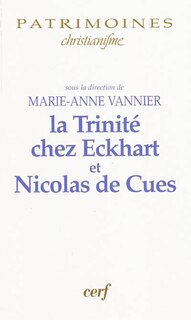 Front cover_La Trinité chez Eckhart et Nicolas de Cues