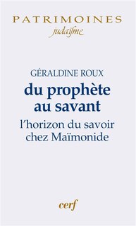 Front cover_Du prophète au savant