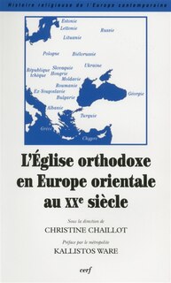 Front cover_L'Eglise orthodoxe en Europe orientale au XXe siècle