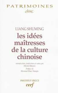 Front cover_Les idées maîtresses de la culture chinoise