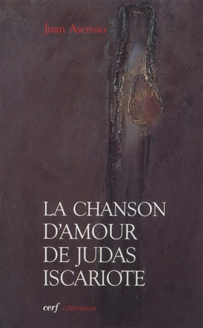 Front cover_La chanson d'amour de Judas Iscariote