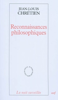 Front cover_Reconnaissances philosophiques