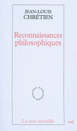 Reconnaissances philosophiques